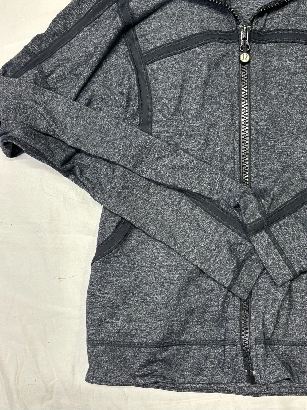 lululemon athletica Charcoal Heather Full-Zip Jacket